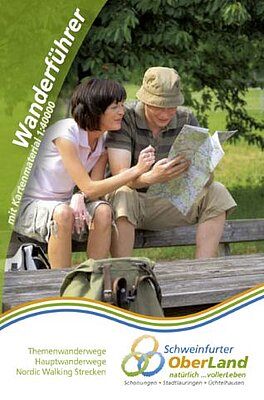 Flyer des Wanderführer von Schweinfurter OberLand