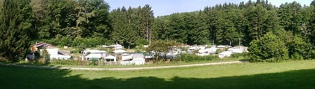 Campingplatz am Waldrand