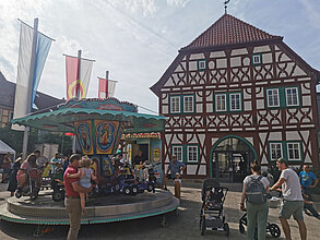 Bild vom Marktplatzes beim Herbstmarkt 4